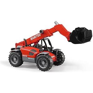 bruder 02125 - Manitou telescooplader MLT 633, voertuigen, bouwvoertuig, bouwmachine, heftruck, wiellader, speelgoed