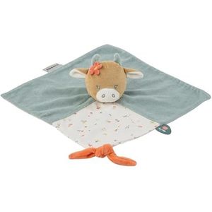 Nattou Comforter Doudou Cow Mila, 30x30 cm, Dusty Blue