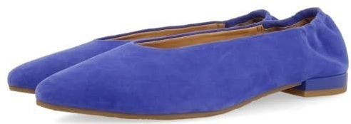 GIOSEPPO GAGEAC - Ballet Flat - Blauw - Leren Voering