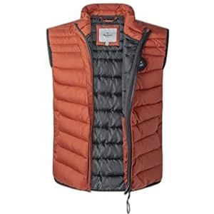 Pepe Jeans heren jack vest, 262BRICK, S