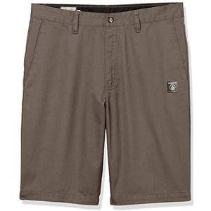 Volcom Men's Vmonty Chino Shorts, Mushroom, 30