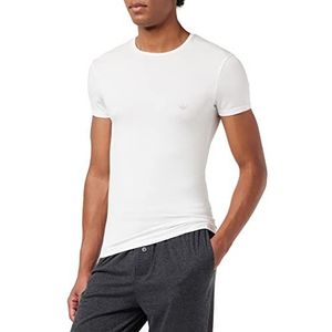Emporio Armani Heren Soft Modal T-shirt, wit, L