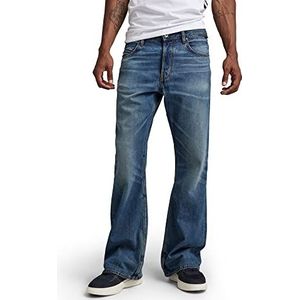 G-STAR RAW Heren Triple A Bootcut Jeans, blauw (Antique Faded Niagara D313-D885), 38W / 36L, Blauw (Antique Faded Niagara D313-d885), 38W x 36L