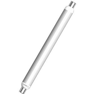 OSRAM S15S LED -lampe, Matt Stable Lamp til S15S Sockel, 750 Lumen, Warm White (2700K), udskiftning til konventionelle 57W -lamper, 140 graders strålingsvinkel, ikke dæmpbar