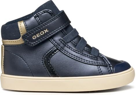 Geox - Gisli - Baby Schoenen - Parelmoerachtig - Halfhoge Sneaker