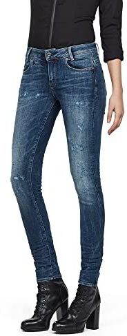 G-Star Raw - D-STAQ 5 PKT MID SKINNY - Skinny Jeans - Blauw