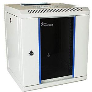 Good Connections - 10" Wandkast - Glasdeur - Staal - Ruimtebesparend