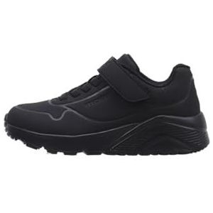 Skechers Uno Lite Vendox Sneaker voor jongens, Zwarte Synthetische Trim L, 35.5 EU