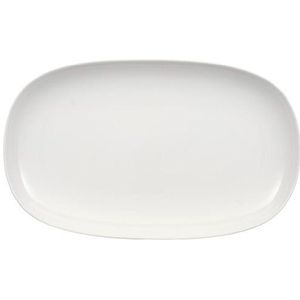 Villeroy & Boch Urban Nature serveerschaal, 42 x 25,5 cm, premium porselein, wit