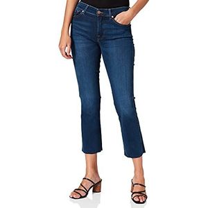 7 For All Mankind Dames enkellaars Slim Illusion Eco Empower met Raw Cut Jeans, donkerblauw, 23W x 30L