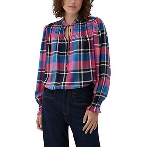 s.Oliver Damesblouses met lange mouwen, blauw, 34