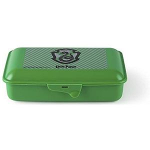 Excelsa Harry Potter Lunchbox Slytherin 22 x 13 cm groen