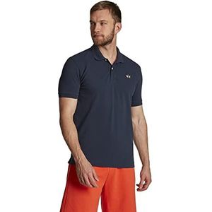 La Martina - Men's slim-fit Polo Shirt, Navy, Man, XL