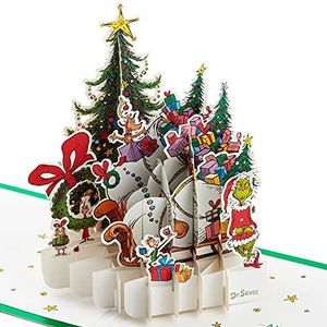 Hallmark Signature Paper Wonder Pop Up Kerstkaart (Dr. Seuss, Grinch)