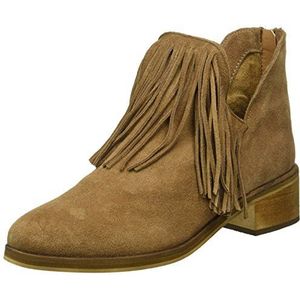 VERO MODA Dames Vmlaure Leather Boot korte schacht laarzen, beige camel, 40 EU