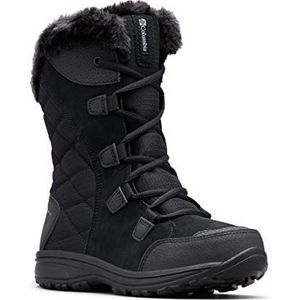 Columbia Women's ICE Maiden II Snow Boot, Black, Grey, 11 B US