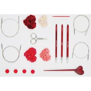 KnitPro Dreamz haaknaaldenset - verwisselbare Afghaanse Tunesische haaknaalden met 12 enkele uiteinden, comfortabele kleurgecodeerde handgrepen voor beginners, professionals en cadeauset KnitPro Dreamz haaknaaldenset - verwisselbare Afghaanse Tunesische haaknaalden met 12 enkele uiteinden, comfortabele kleurgecodeerde handgrepen voor beginners, professionals en cadeauset