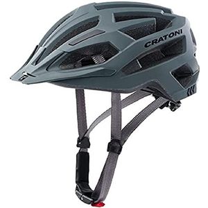 Winora Cratoni C-Flash (MTB) helmen voor volwassenen, grijs, mat, L/XL