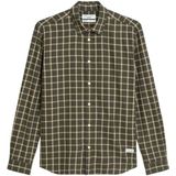 Marc O'Polo DENIM - Overhemd - Geel / Donkergroen - Geruit - Lange Mouw