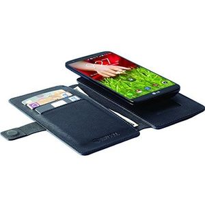 Krusell Malmoe Flip Wallet Slide 2XL hoes voor smartphone en tablet zwart