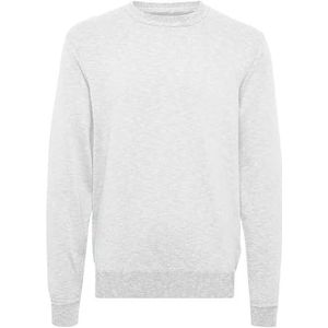 CASUAL FRIDAY Heren CFKarl LS Two Tone linnen Knit sweatshirt, 1545031/Chateau Gray Melange, M, 1545031/Chateau Gray Melange, M
