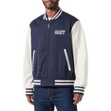 GANT LIGHT VARSITY JACKET, evening blue, M