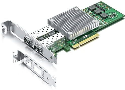 10Gtek - 10Gb PCI-E NIC Netwerkkaart - Dual SFP+ Poort - PCI Express