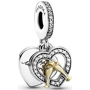 Charm feliz aniversario Pandora 799322C01 plata