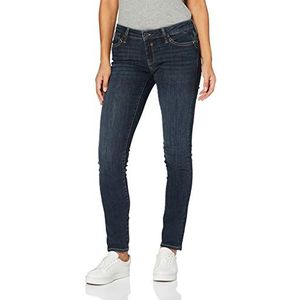 Mavi Lindy Jeans voor dames, Mid Foggy Glam, 26W x 32L