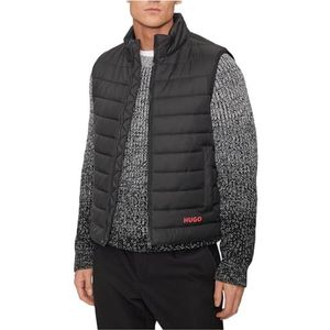 Hugo Boss - Brentino - Mouwloze Gewatteerde Jas - Zwart
