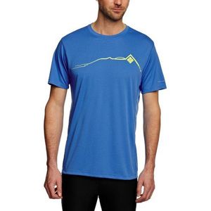 Columbia Insight Cool Graphic Short Sleeve T-shirt voor heren, blauw splash, XXL