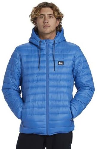 Quiksilver - Scaly - Gewatteerde Jas - Zwart - 100% Gerecycled Nylon, Quiksilver DryFlight®-technologie