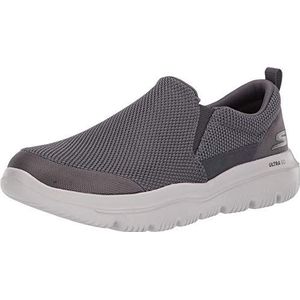 Skechers Heren GO WALK EVOLUTION ULTRA-IMPEC Slip On Trainers, Charcoal Char, 39 EU