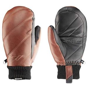 Zanier Dames 27048-2069-7 handschoenen, zwart, bruin, 7