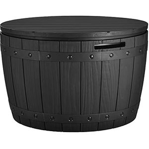 YITAHOME FTPLDB-33gal-1, grote tuinbox van hars, tuinmeubelen, tuinmeubelen, kussens voor buiten, 127 liter