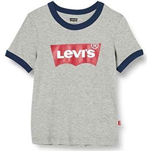 Levi'S Kids - Atwing Ringer Tee jongens 2-8 jaar, Grijze Heather, 3 Jaren