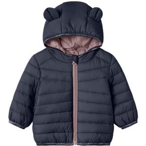 NAME IT Dames Nbfmarble Jacket Pb, Dark Sapphire, 62