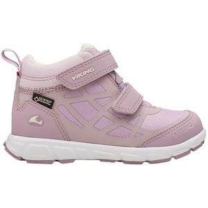 Viking Veme Reflex Mid GTX Wandelschoen voor kinderen, uniseks, roze, 34 EU