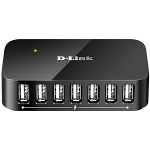 7-poorts USB 2.0-hub, snelle verbinding, hoge compatibiliteit, ideaal voor het aansluiten van meerdere apparaten en voor het uitbreiden van USB-poorten.