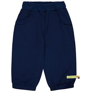 loud + proud Unisex kinderbroek Twill, GOTS gecertificeerd vrijetijdsbroek, ultramarine, 62/68