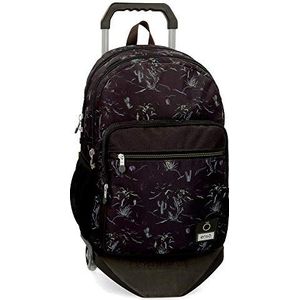 Enso West schoolrugzak, 44 cm, 23,94 liter, zwart (Negro), zwart (negro) (zwart) - 92624N1