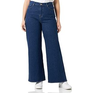 7 For All Mankind Dames Zoey Deep Dive Jeans, Donkerblauw, Regular, Donkerblauw, 54