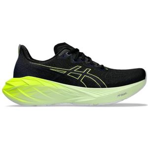 ASICS Novablast 4 Herensneakers, Zwart Blauw Expanse, 47 EU