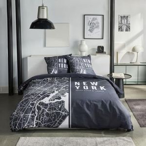 TODAY Beddengoed voor tweepersoonsbed, 220 x 240 cm, 2 kussenslopen 63 x 63 cm, bedrukt, Java 1,14