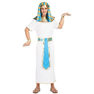 Boland - Farao-kostuum voor heren, 6-delig, carnavalskostuum voor themafeest, Halloween of carnaval, Egyptenaar