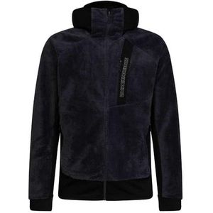 Rock Experience REMC02681-C344 Blizzard Tech Hoodie Man Fleece Heren Shirt met lange mouwen 1323 Ebony+0208 Caviar XXL