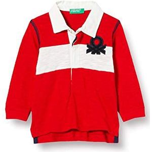 United Colors of Benetton Poloshirt voor kinderen. - rood - 82