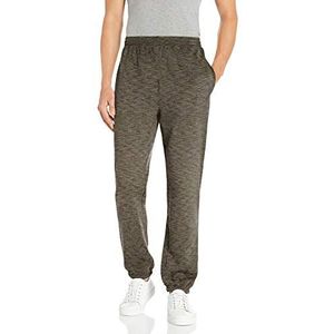 Amazon Essentials Men's Fleece joggingbroek met gesloten manchetten (verkrijgbaar in grote en lange maten), Olijfgroen Ruimteverf, S