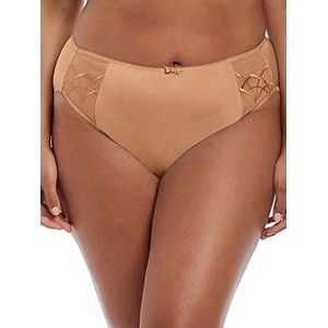 Elomi Women's Plus Size Cate Embroidered Briefs, Hazel, XL