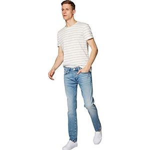 Mavi Heren Yves Jeans, Mid Brushed Ultra Move, 30W x 32L
